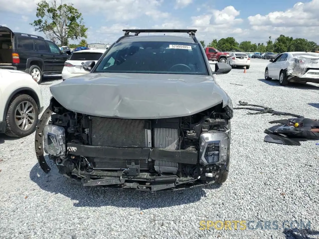5 fotografías del automóvil dañado 5NTJDDAF1PH041643 HYUNDAI SANTA CRUZ 2023