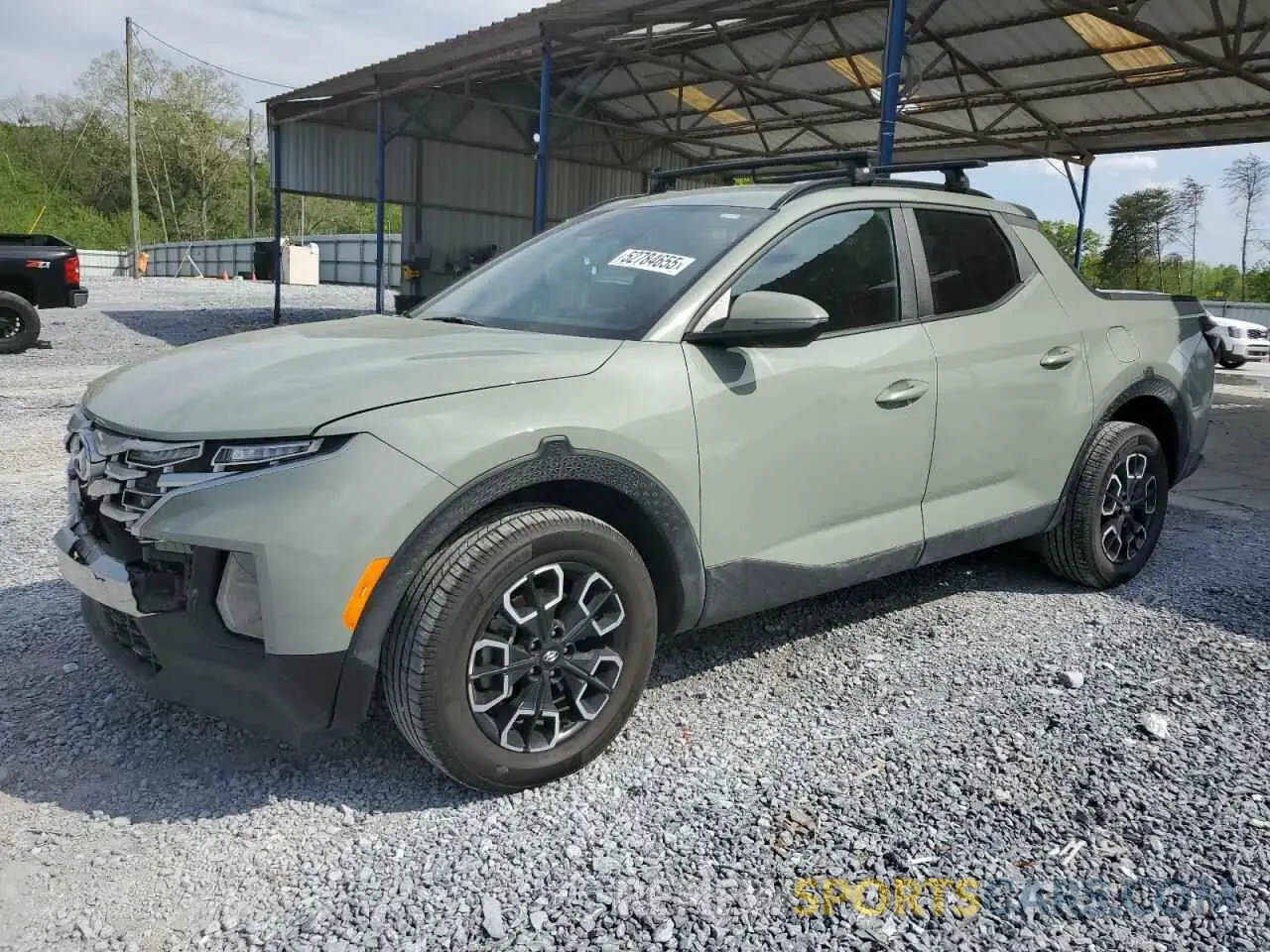 1 fotografías del automóvil dañado 5NTJDDAF6PH050886 HYUNDAI SANTA CRUZ 2023