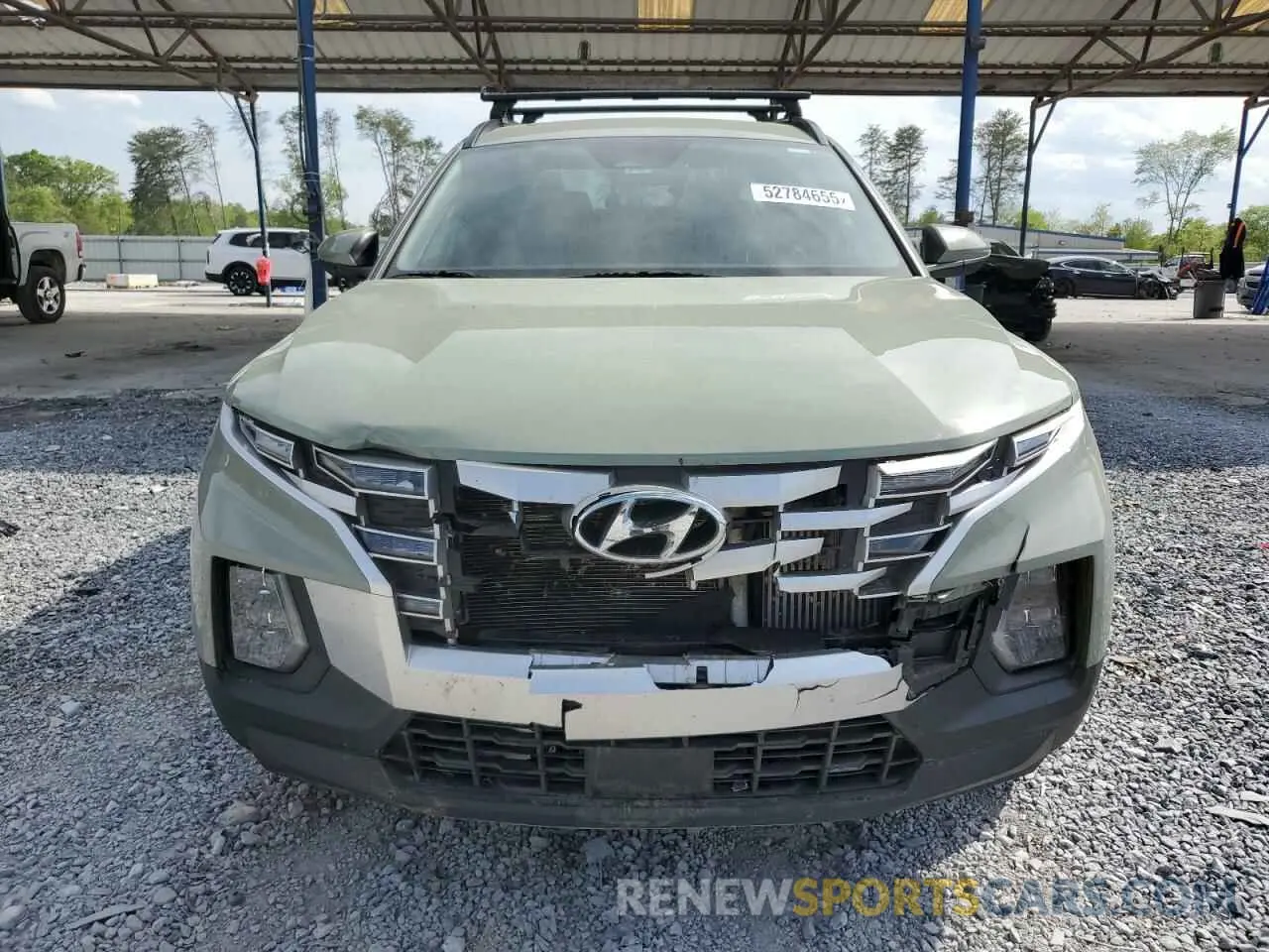 5 fotografías del automóvil dañado 5NTJDDAF6PH050886 HYUNDAI SANTA CRUZ 2023