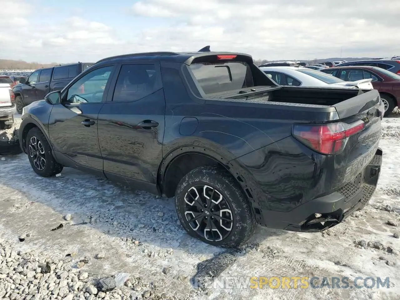 2 fotografías del automóvil dañado 5NTJDDAF8PH051960 HYUNDAI SANTA CRUZ 2023