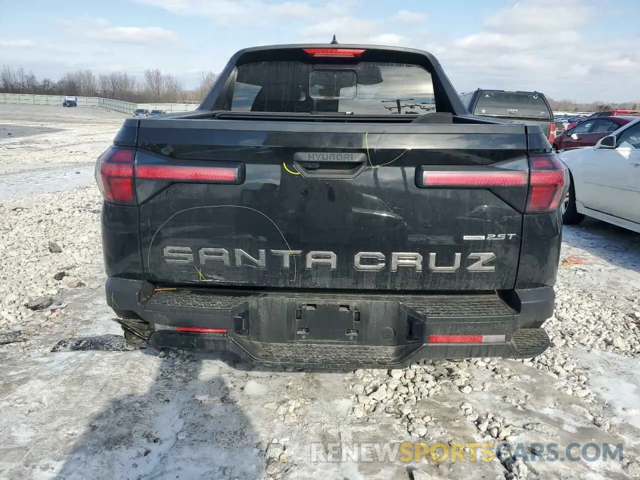 6 fotografías del automóvil dañado 5NTJDDAF8PH051960 HYUNDAI SANTA CRUZ 2023