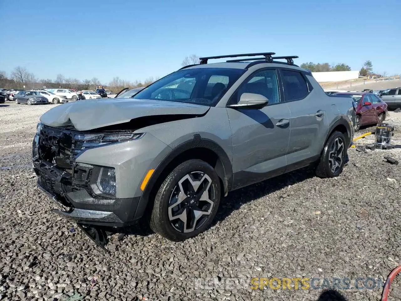 1 fotografías del automóvil dañado 5NTJEDAF0PH075893 HYUNDAI SANTA CRUZ 2023