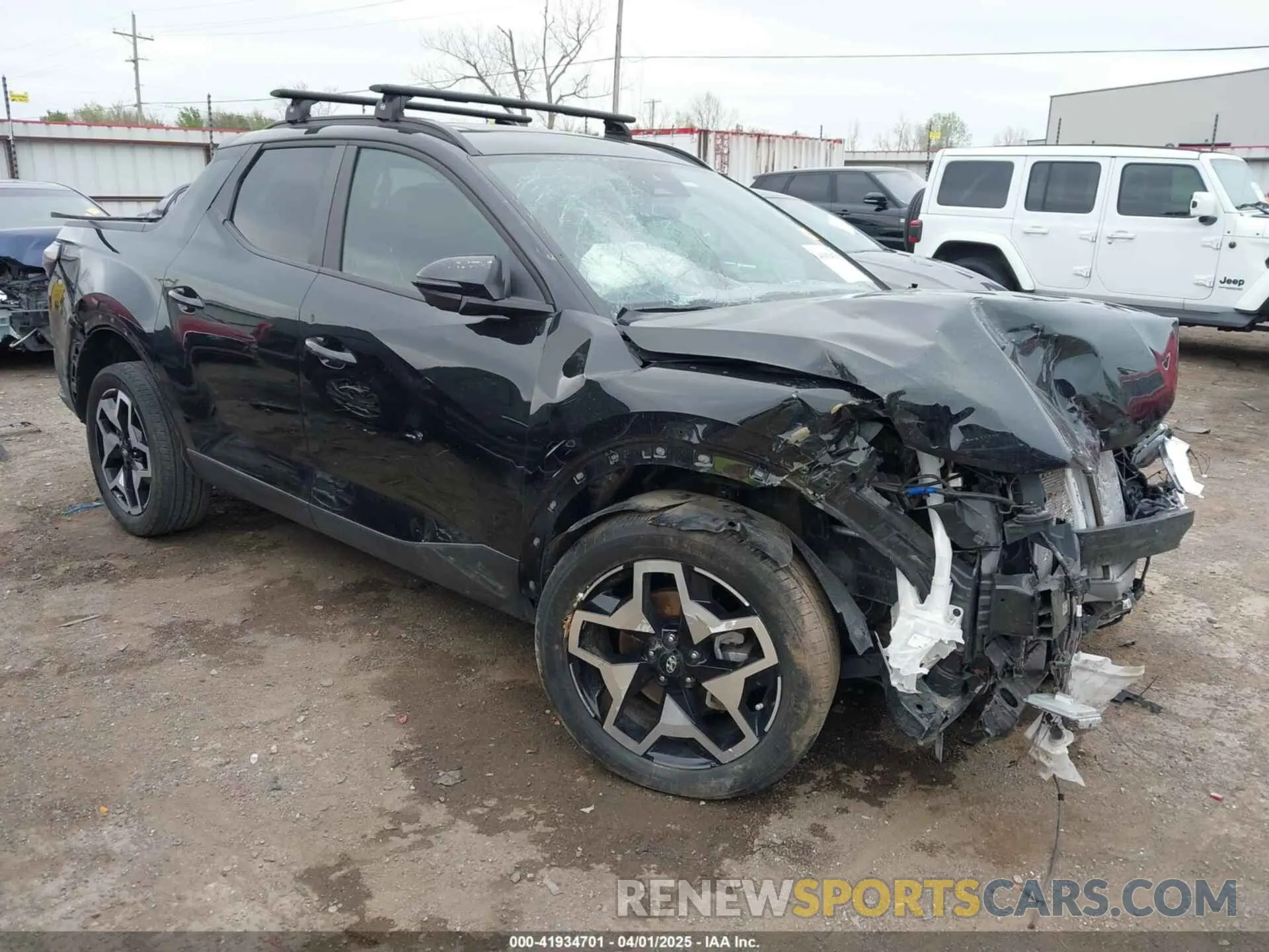 1 fotografías del automóvil dañado 5NTJEDAF3PH055086 HYUNDAI SANTA CRUZ 2023