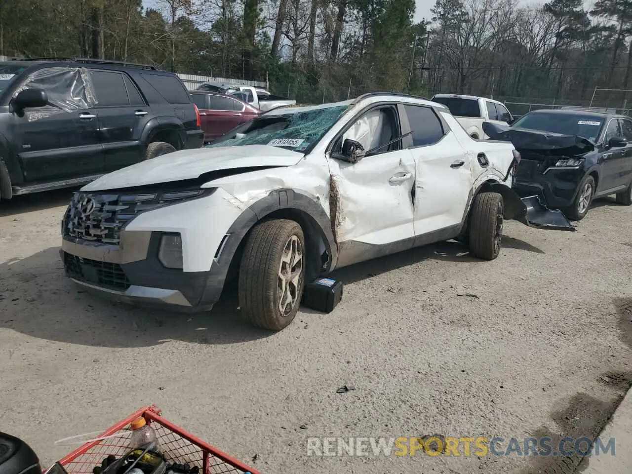 1 fotografías del automóvil dañado 5NTJEDAF3PH075712 HYUNDAI SANTA CRUZ 2023
