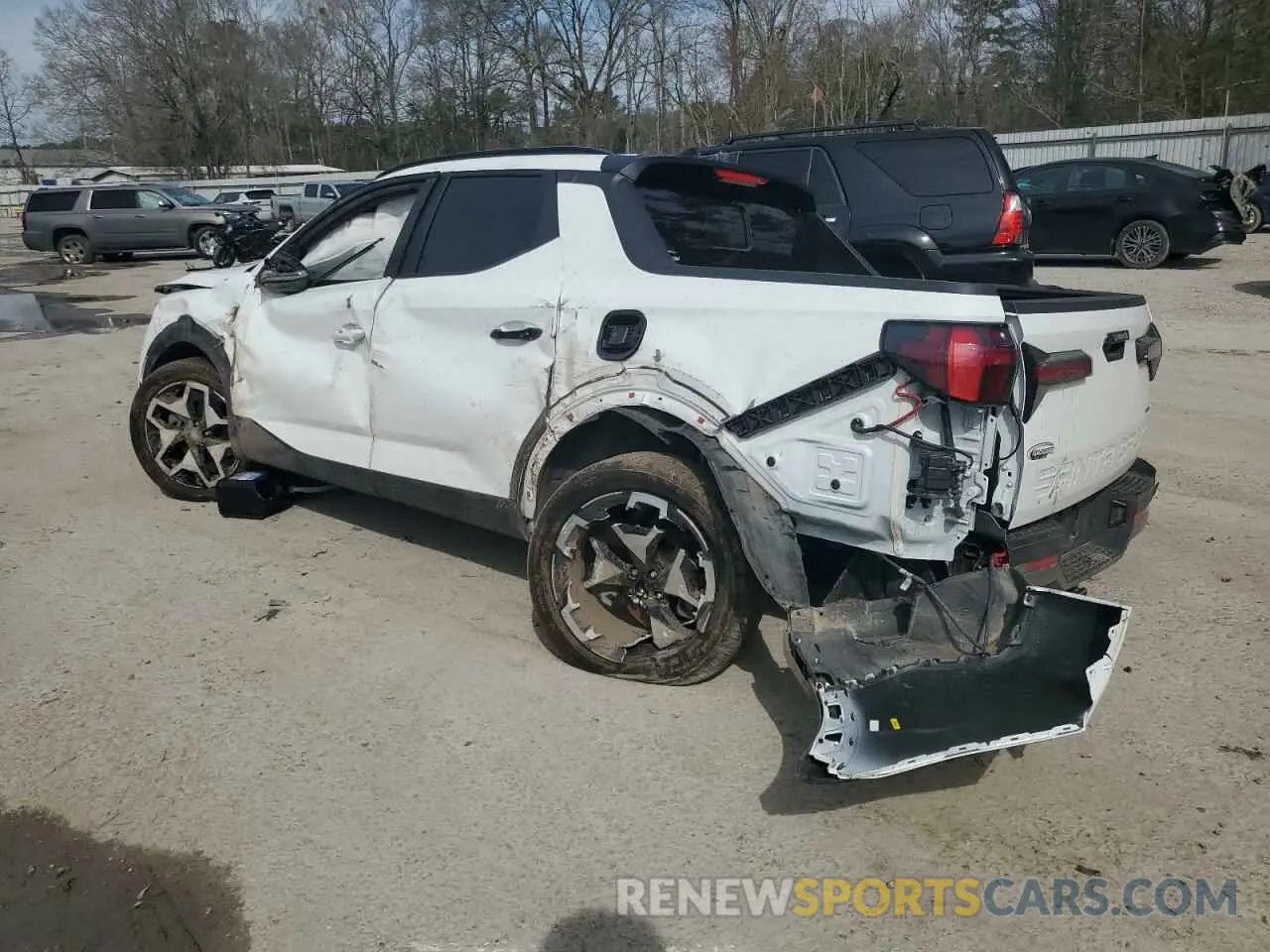 2 fotografías del automóvil dañado 5NTJEDAF3PH075712 HYUNDAI SANTA CRUZ 2023