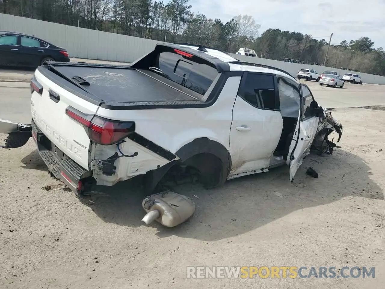 3 fotografías del automóvil dañado 5NTJEDAF3PH075712 HYUNDAI SANTA CRUZ 2023