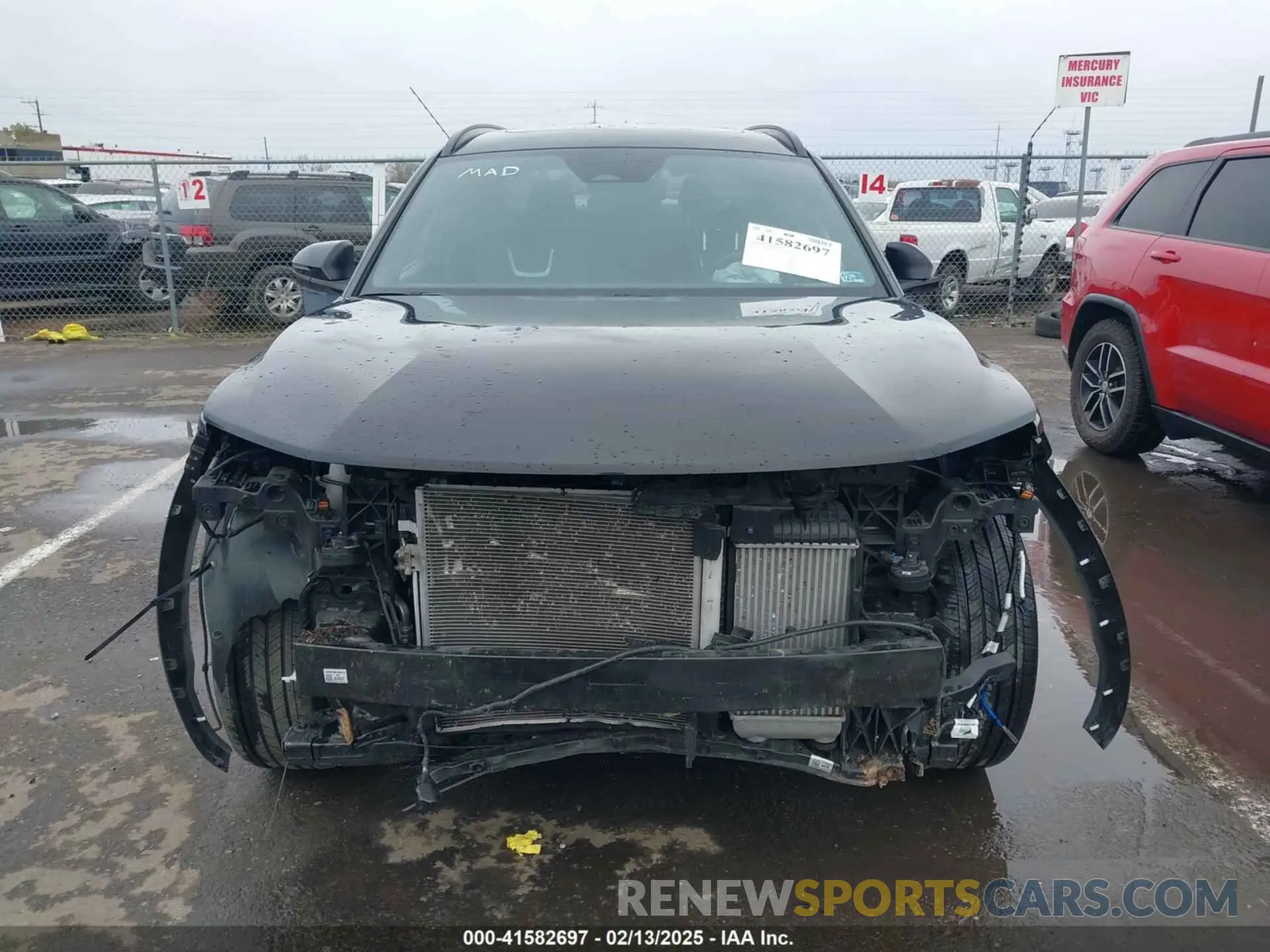 13 fotografías del automóvil dañado 5NTJEDAF4PH049345 HYUNDAI SANTA CRUZ 2023