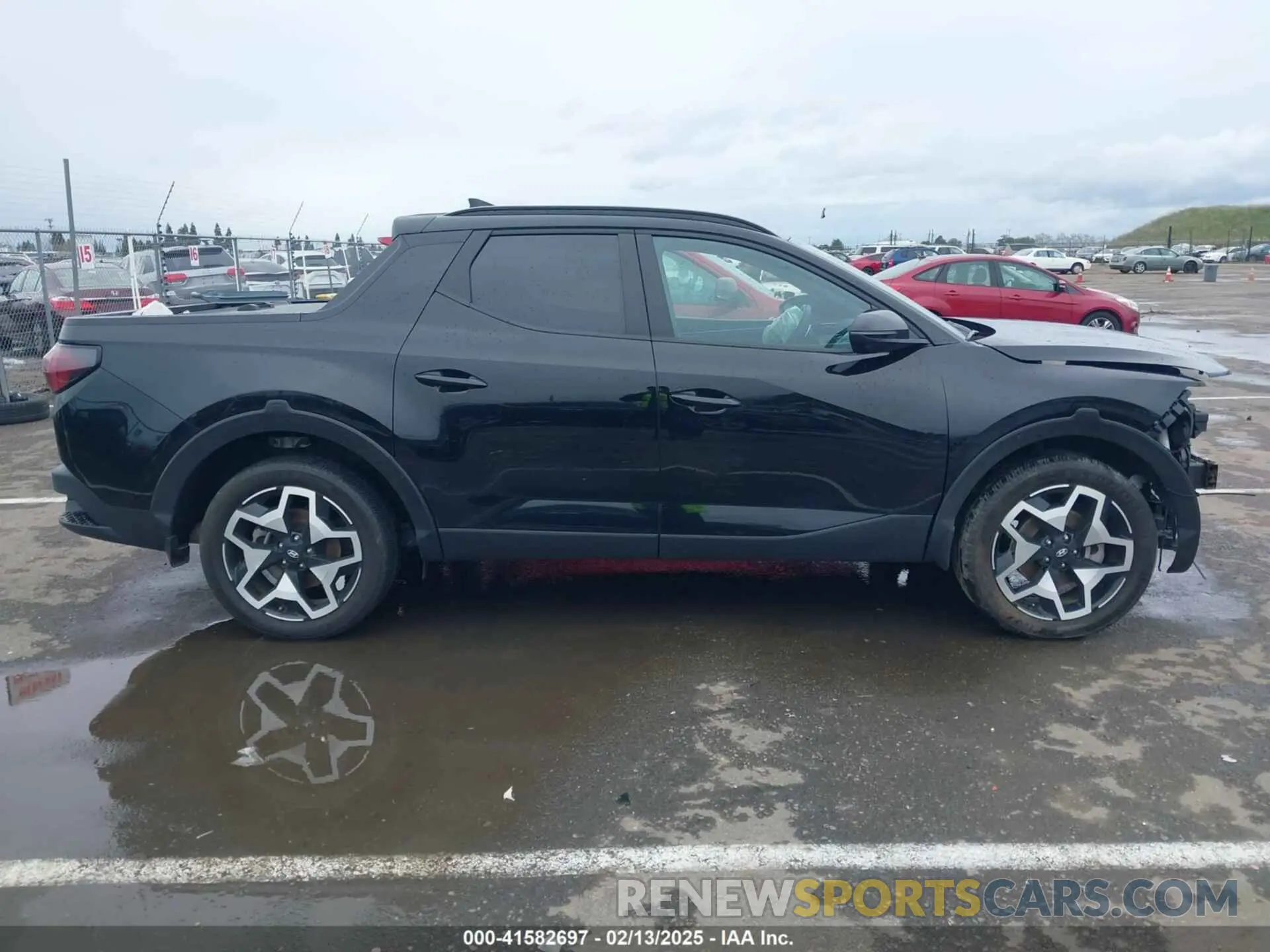 14 fotografías del automóvil dañado 5NTJEDAF4PH049345 HYUNDAI SANTA CRUZ 2023