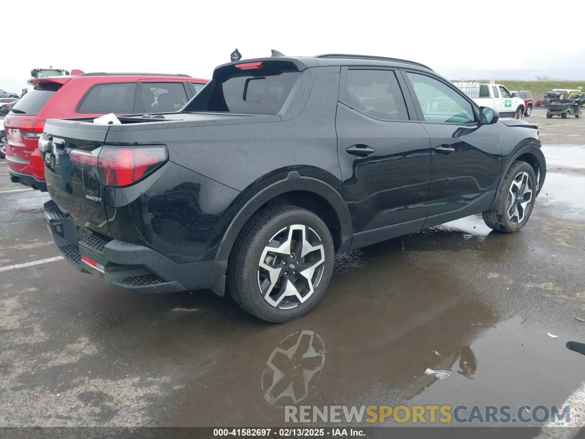 4 fotografías del automóvil dañado 5NTJEDAF4PH049345 HYUNDAI SANTA CRUZ 2023