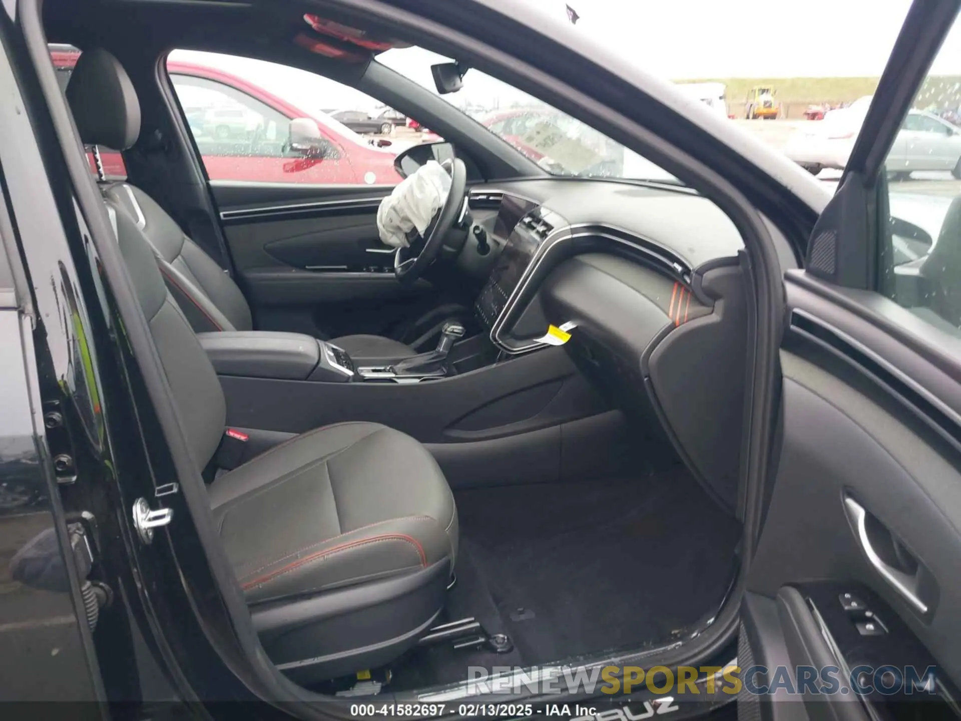 5 fotografías del automóvil dañado 5NTJEDAF4PH049345 HYUNDAI SANTA CRUZ 2023