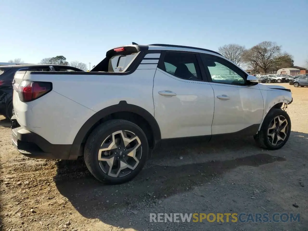 3 fotografías del automóvil dañado 5NTJEDAF5PH064873 HYUNDAI SANTA CRUZ 2023