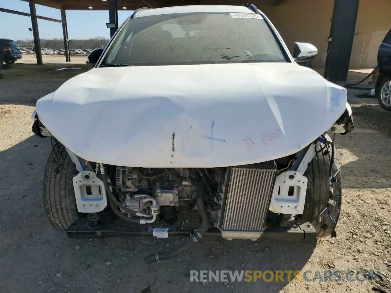 5 fotografías del automóvil dañado 5NTJEDAF5PH064873 HYUNDAI SANTA CRUZ 2023