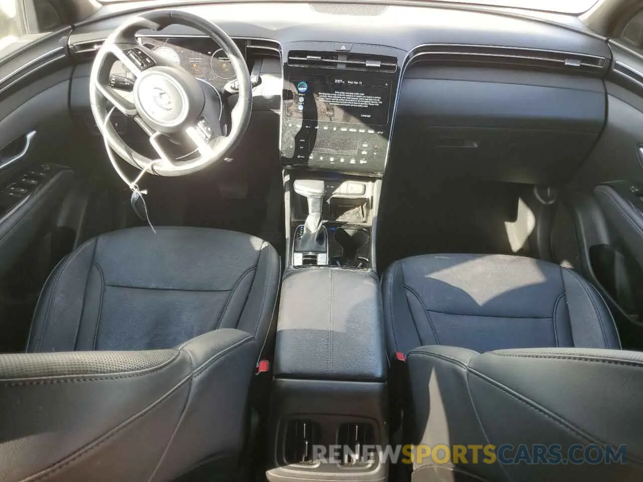 8 fotografías del automóvil dañado 5NTJEDAF5PH064873 HYUNDAI SANTA CRUZ 2023
