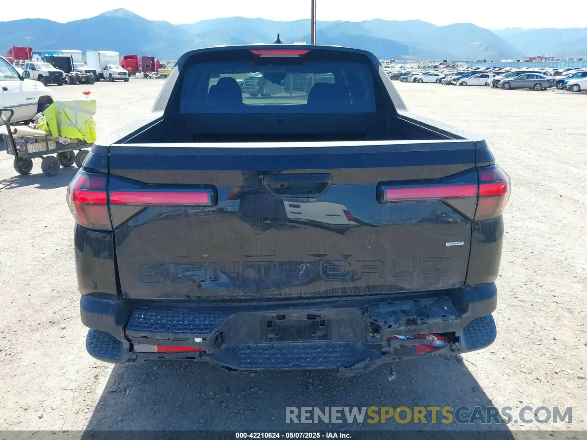 6 fotografías del automóvil dañado 5NTJADDE0RH108814 HYUNDAI SANTA CRUZ 2024