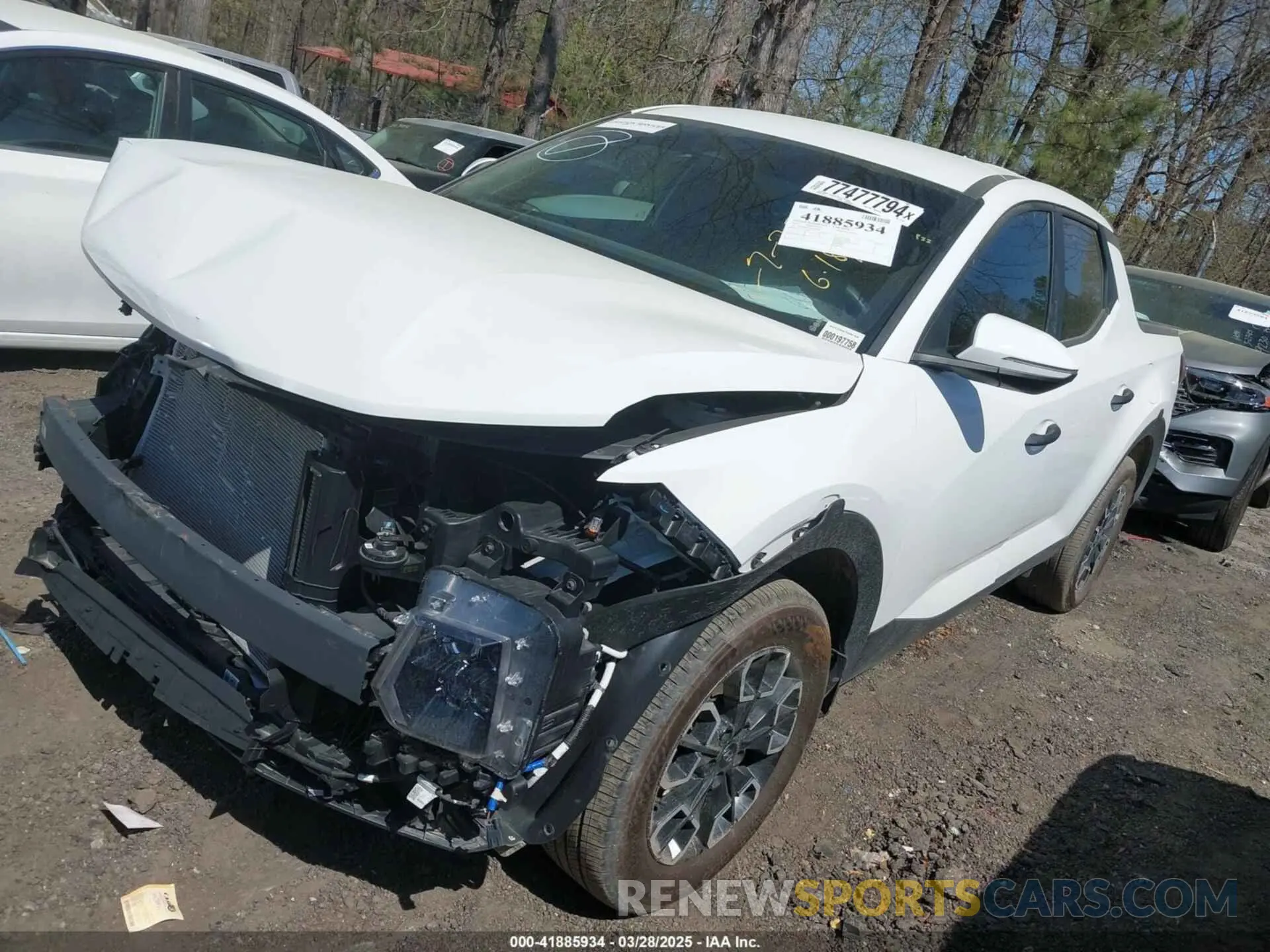 2 fotografías del automóvil dañado 5NTJB4AE3RH096594 HYUNDAI SANTA CRUZ 2024