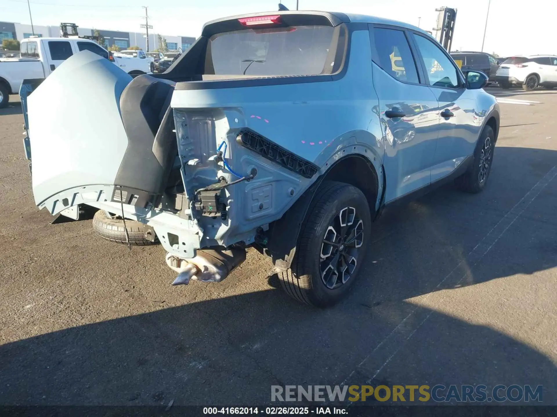 4 fotografías del automóvil dañado 5NTJB4DE2RH113476 HYUNDAI SANTA CRUZ 2024