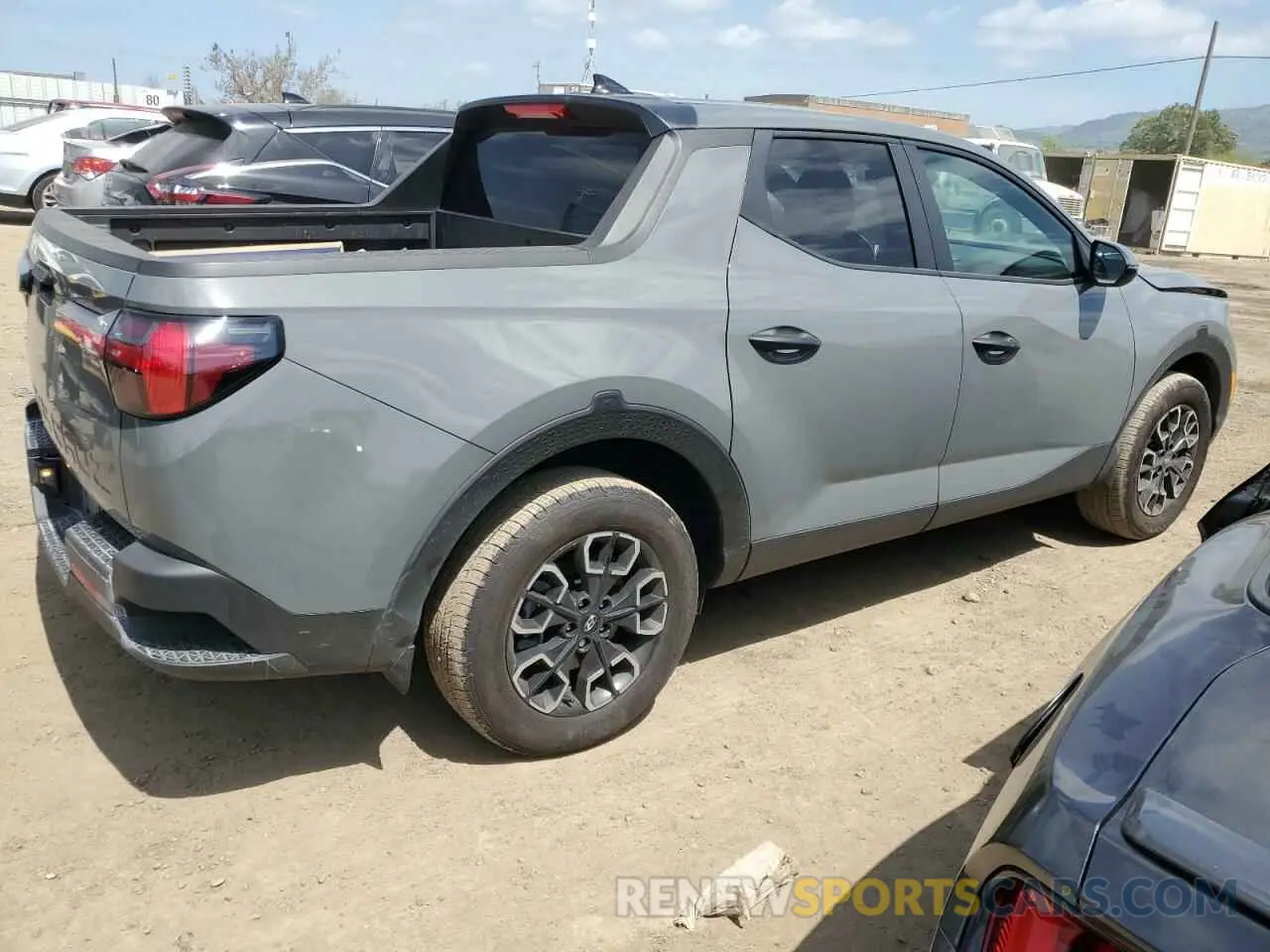 3 fotografías del automóvil dañado 5NTJB4DE3RH116032 HYUNDAI SANTA CRUZ 2024