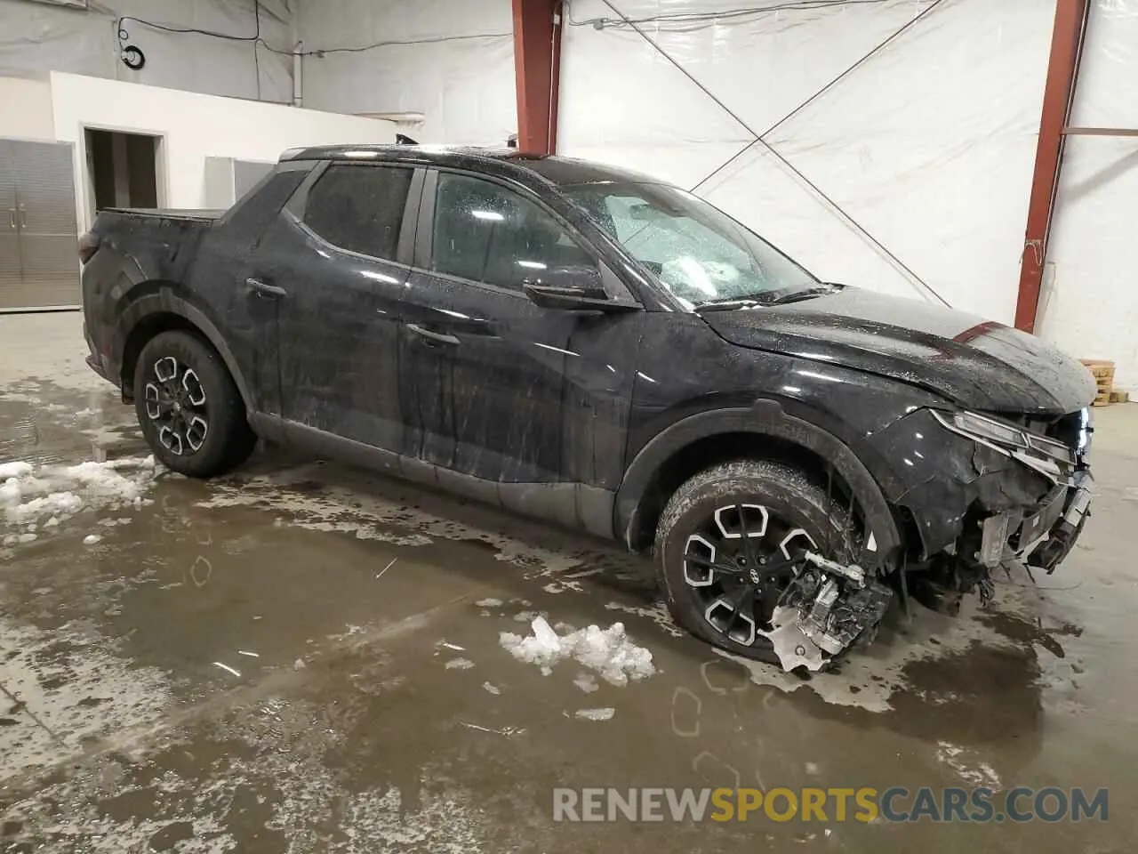 4 fotografías del automóvil dañado 5NTJBDAE3RH099785 HYUNDAI SANTA CRUZ 2024