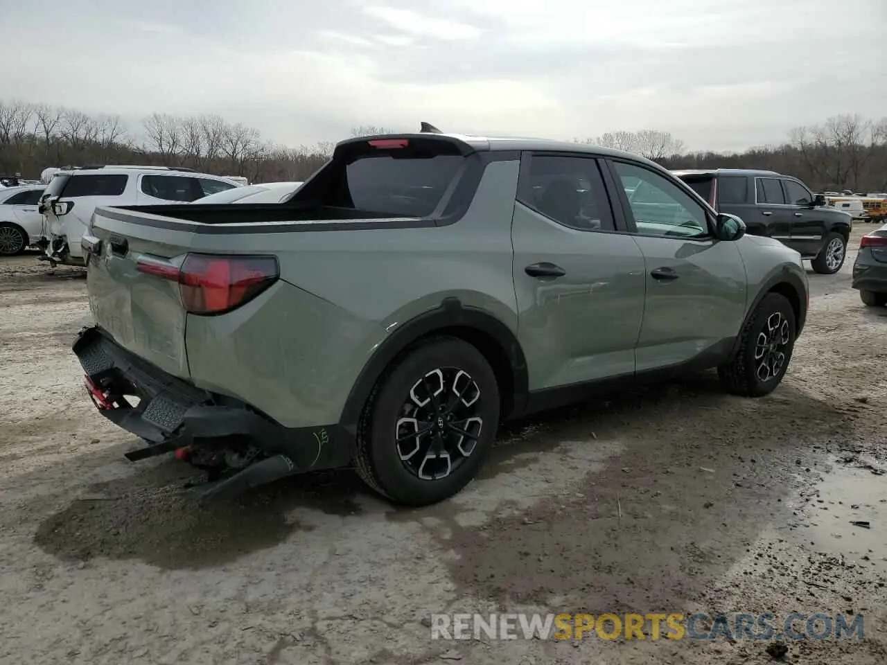 3 fotografías del automóvil dañado 5NTJBDDE0RH112553 HYUNDAI SANTA CRUZ 2024