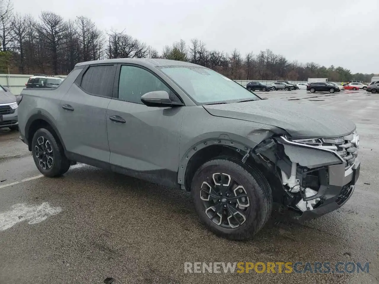 4 fotografías del automóvil dañado 5NTJBDDE5RH119983 HYUNDAI SANTA CRUZ 2024