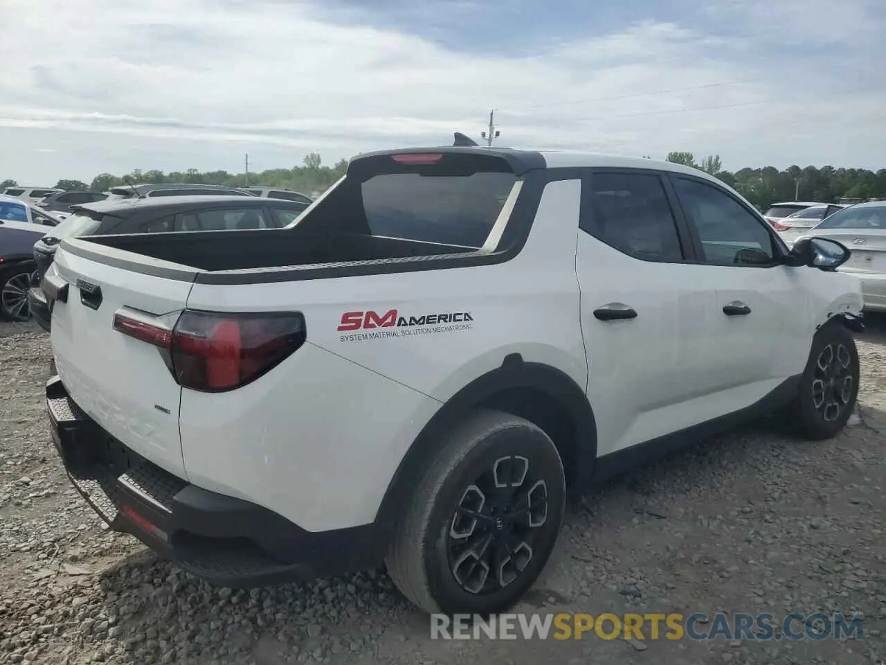 3 fotografías del automóvil dañado 5NTJBDDE9RH102572 HYUNDAI SANTA CRUZ 2024