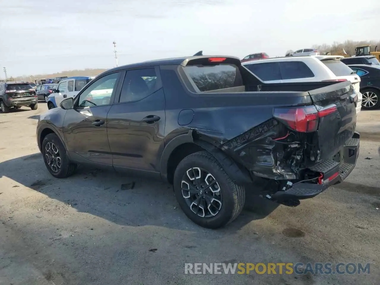 2 fotografías del automóvil dañado 5NTJBDDE9RH125320 HYUNDAI SANTA CRUZ 2024