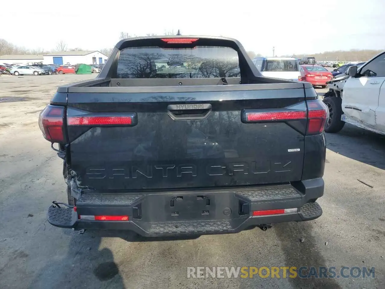 6 fotografías del automóvil dañado 5NTJBDDE9RH125320 HYUNDAI SANTA CRUZ 2024