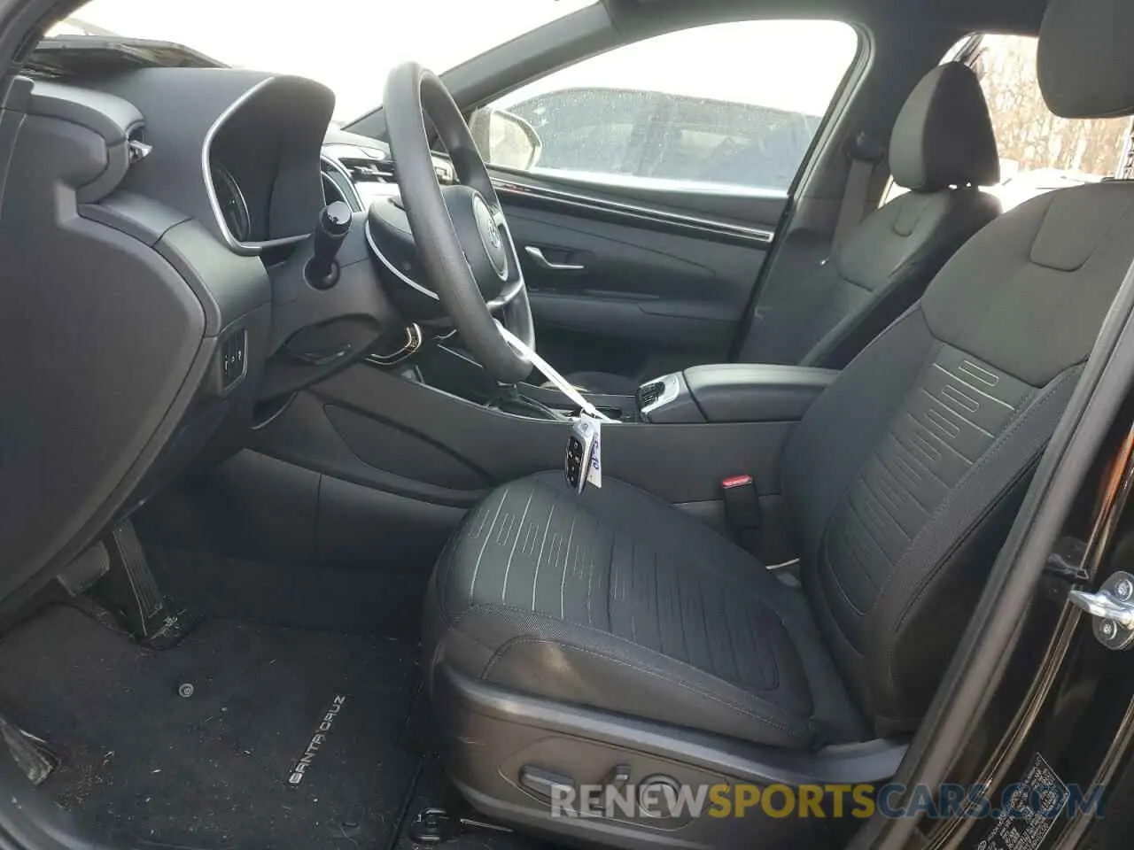7 fotografías del automóvil dañado 5NTJBDDE9RH125320 HYUNDAI SANTA CRUZ 2024