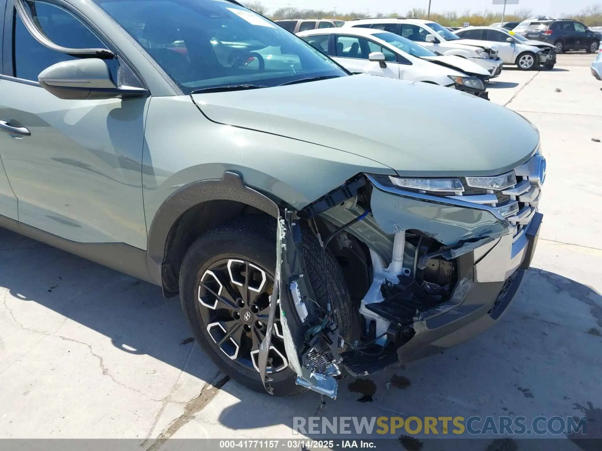 18 fotografías del automóvil dañado 5NTJC4AE2RH095742 HYUNDAI SANTA CRUZ 2024