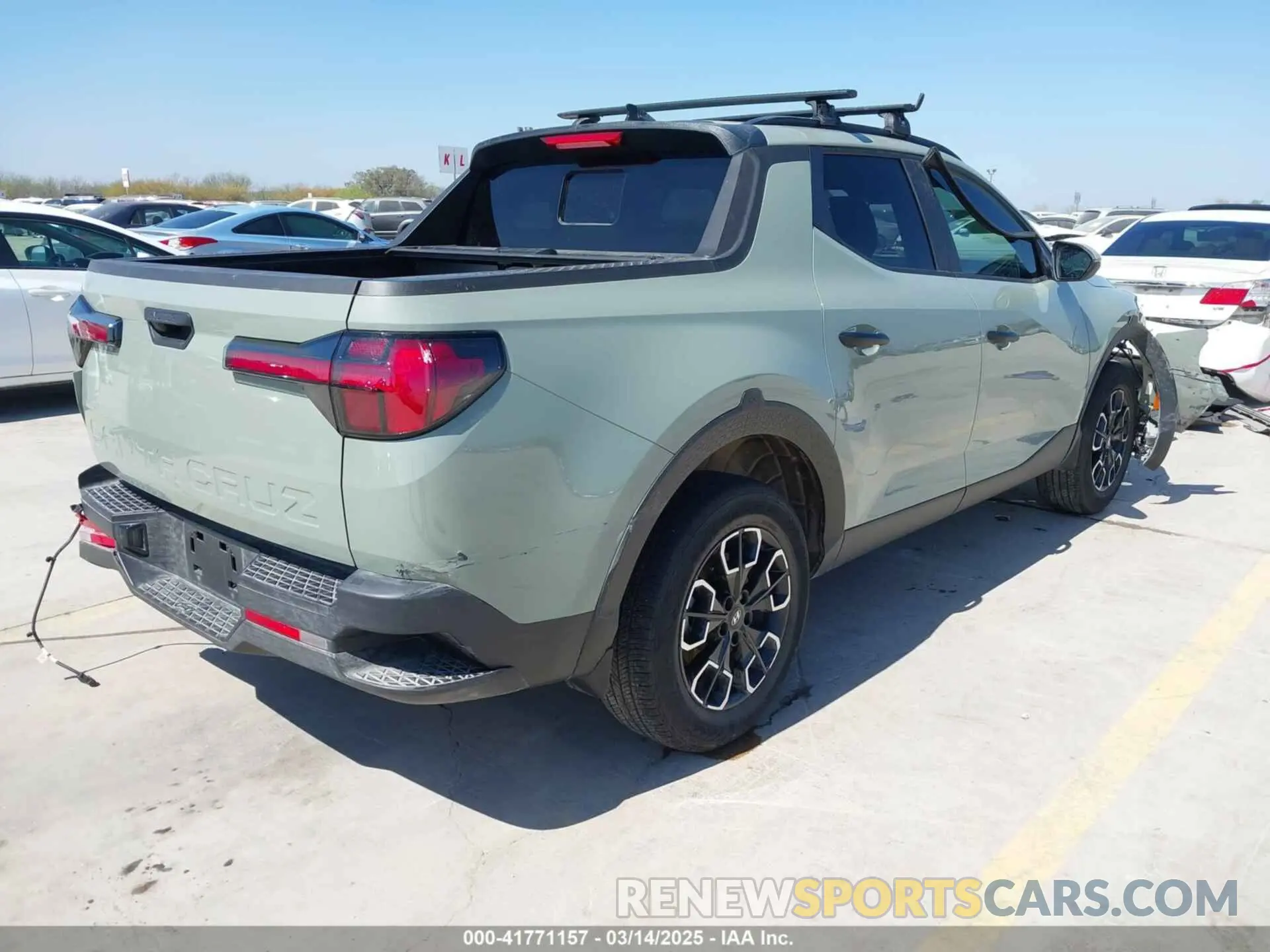 4 fotografías del automóvil dañado 5NTJC4AE2RH095742 HYUNDAI SANTA CRUZ 2024