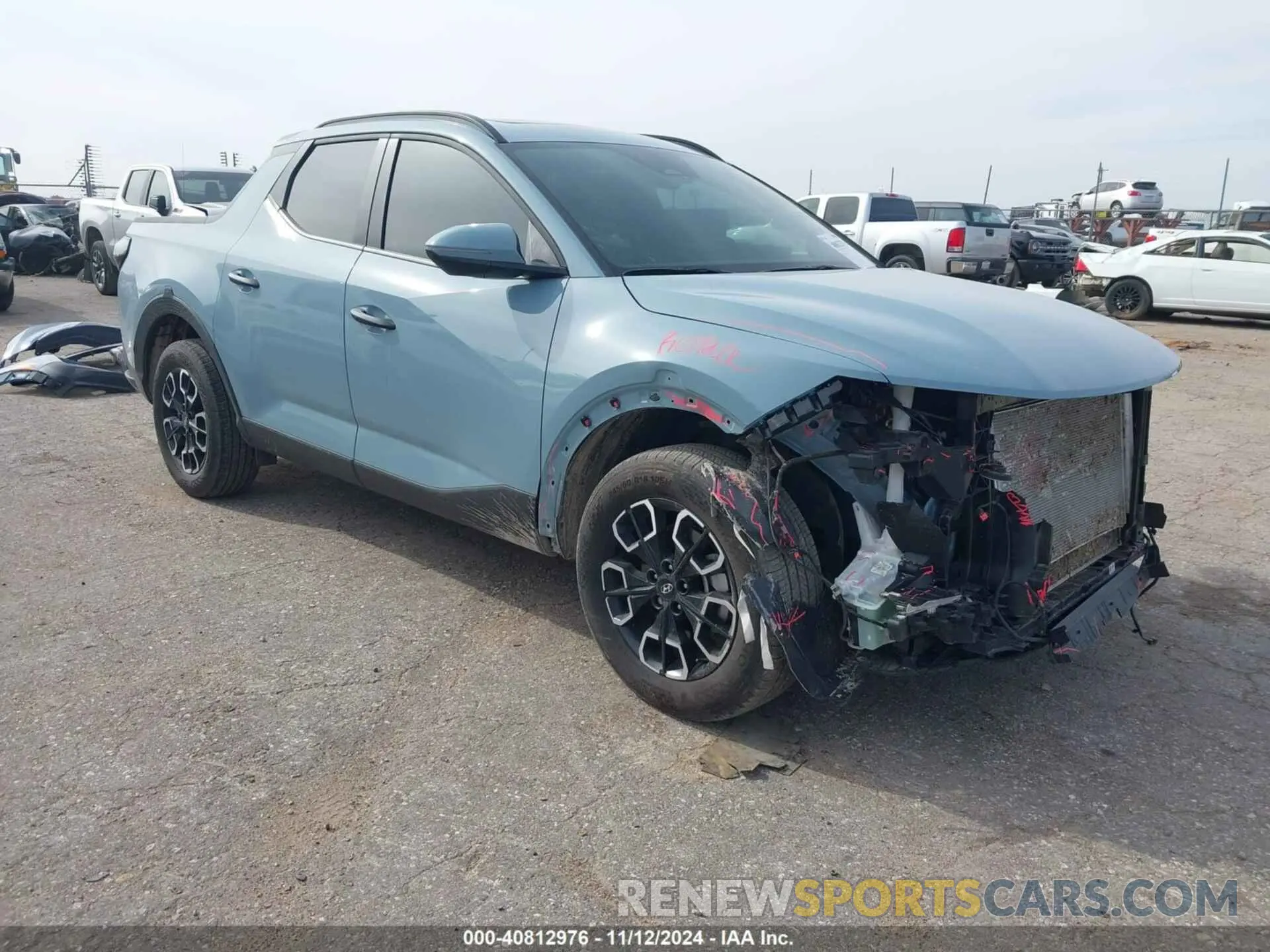 1 fotografías del automóvil dañado 5NTJC4AE3RH080215 HYUNDAI SANTA CRUZ 2024