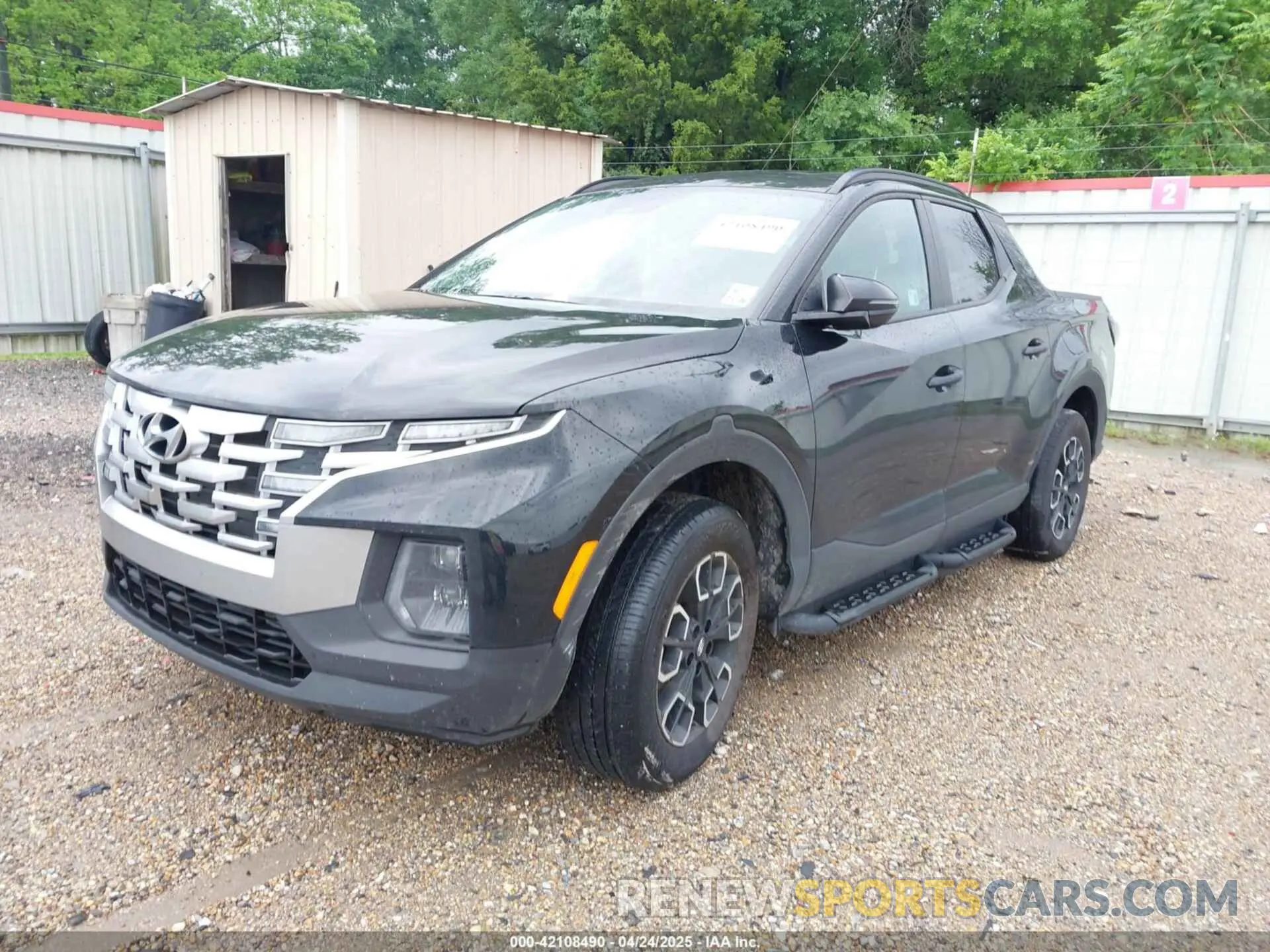 2 fotografías del automóvil dañado 5NTJC4DE0RH111240 HYUNDAI SANTA CRUZ 2024