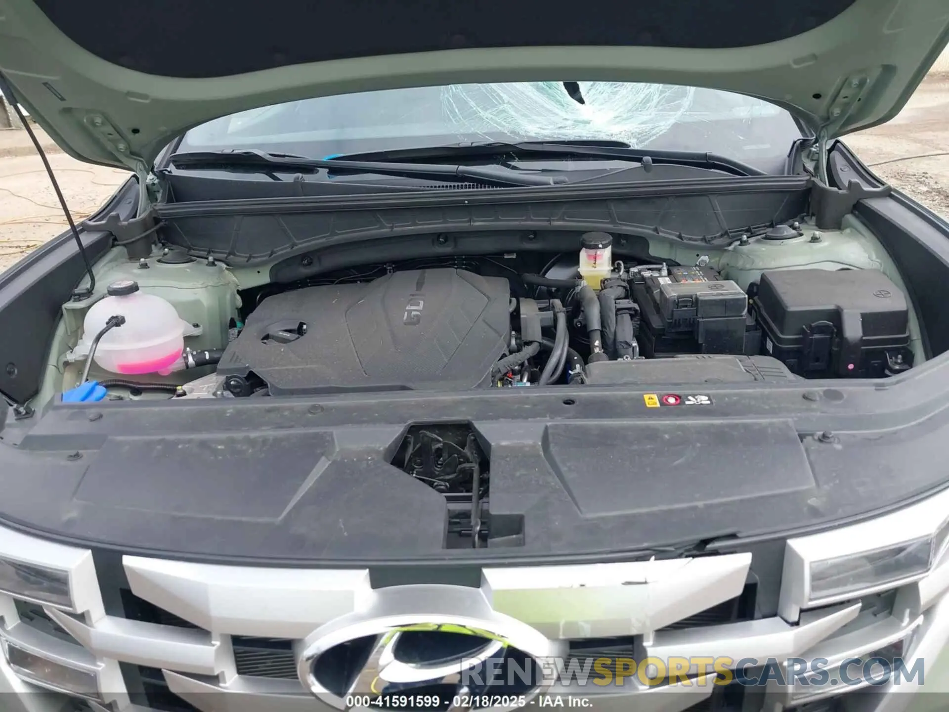 10 fotografías del automóvil dañado 5NTJC4DE8RH118646 HYUNDAI SANTA CRUZ 2024