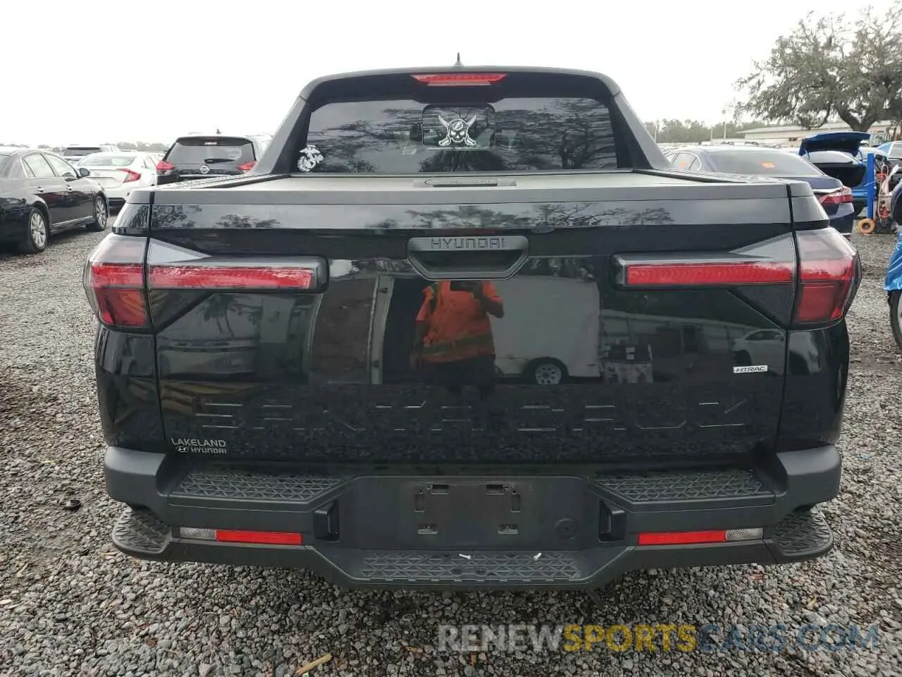 6 fotografías del automóvil dañado 5NTJCDAE2RH082375 HYUNDAI SANTA CRUZ 2024