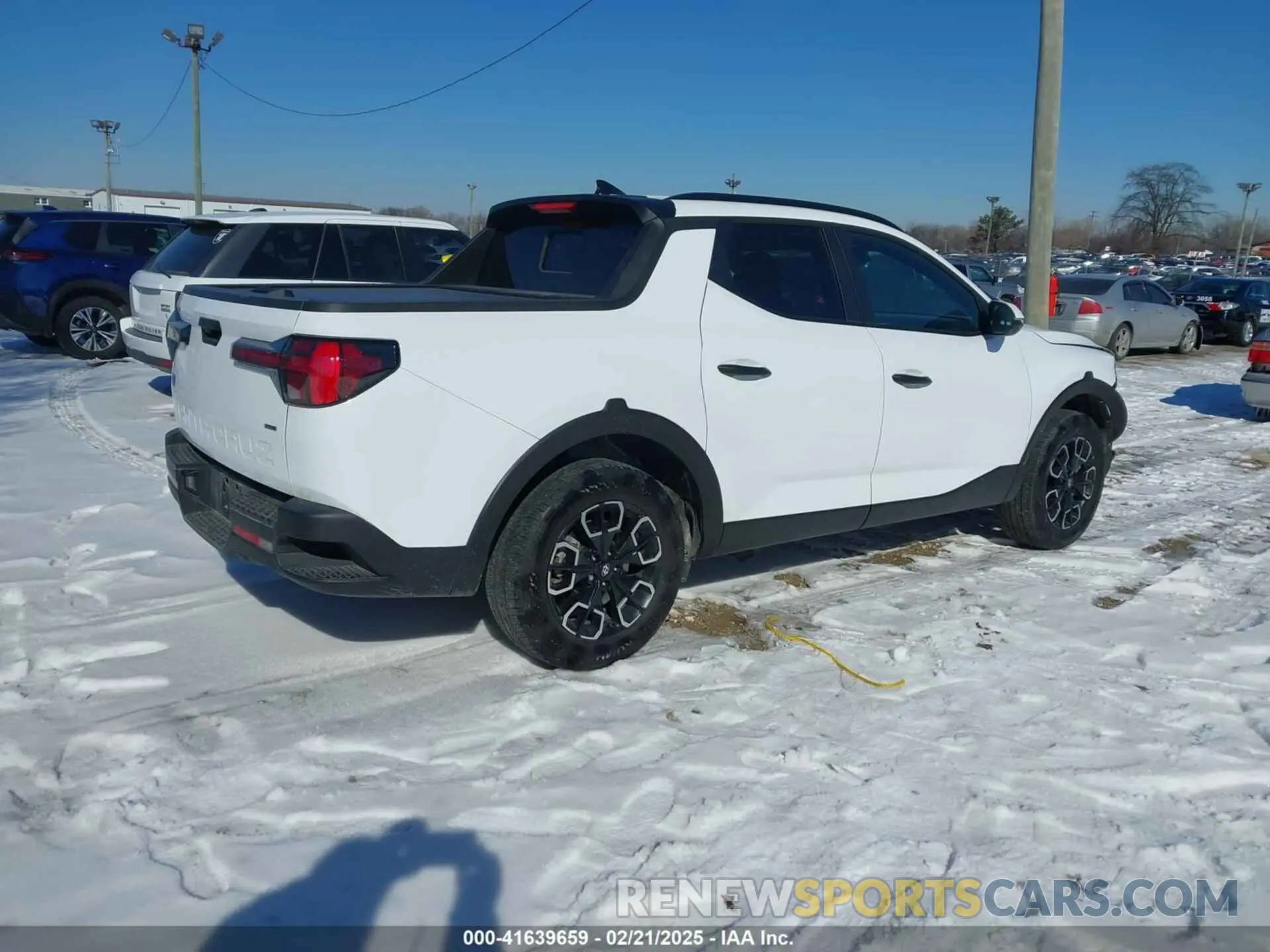 4 fotografías del automóvil dañado 5NTJCDAE2RH093666 HYUNDAI SANTA CRUZ 2024