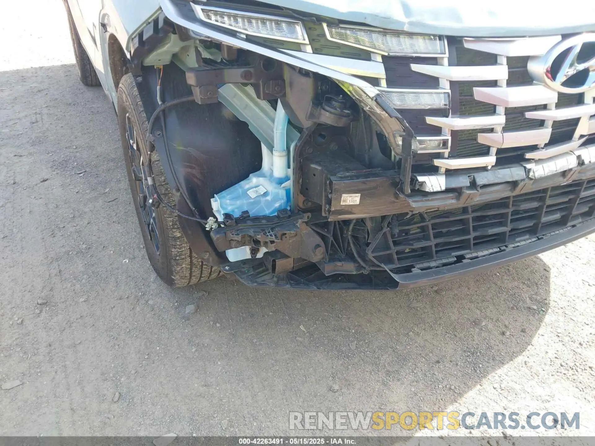 6 fotografías del automóvil dañado 5NTJCDAE9RH094846 HYUNDAI SANTA CRUZ 2024