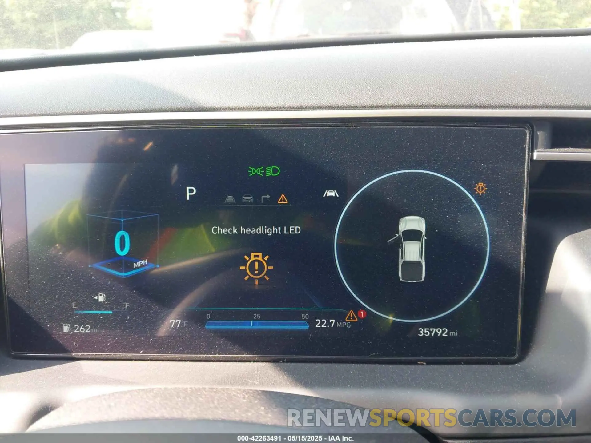 7 fotografías del automóvil dañado 5NTJCDAE9RH094846 HYUNDAI SANTA CRUZ 2024
