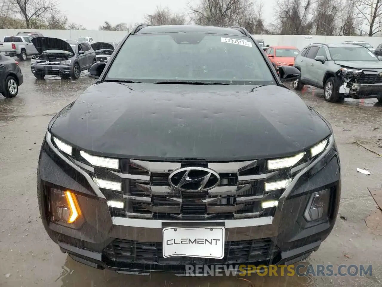 5 fotografías del automóvil dañado 5NTJCDAF5RH090902 HYUNDAI SANTA CRUZ 2024