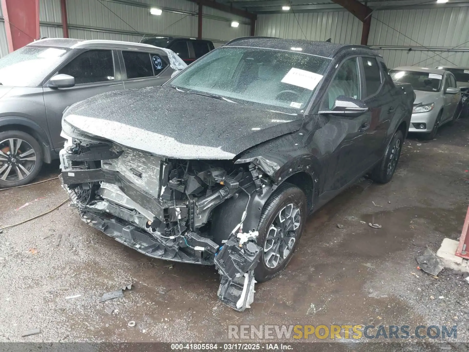 2 fotografías del automóvil dañado 5NTJCDDE5RH125196 HYUNDAI SANTA CRUZ 2024
