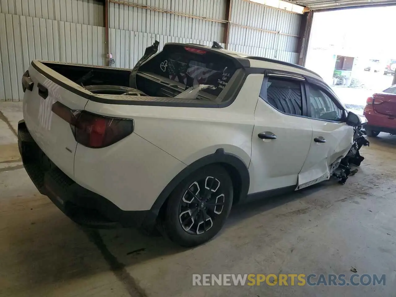 3 fotografías del automóvil dañado 5NTJCDDE6RH114675 HYUNDAI SANTA CRUZ 2024