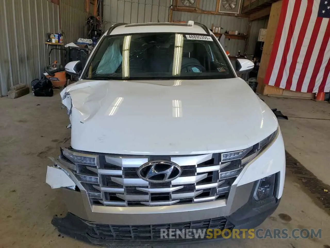 5 fotografías del automóvil dañado 5NTJCDDE6RH114675 HYUNDAI SANTA CRUZ 2024