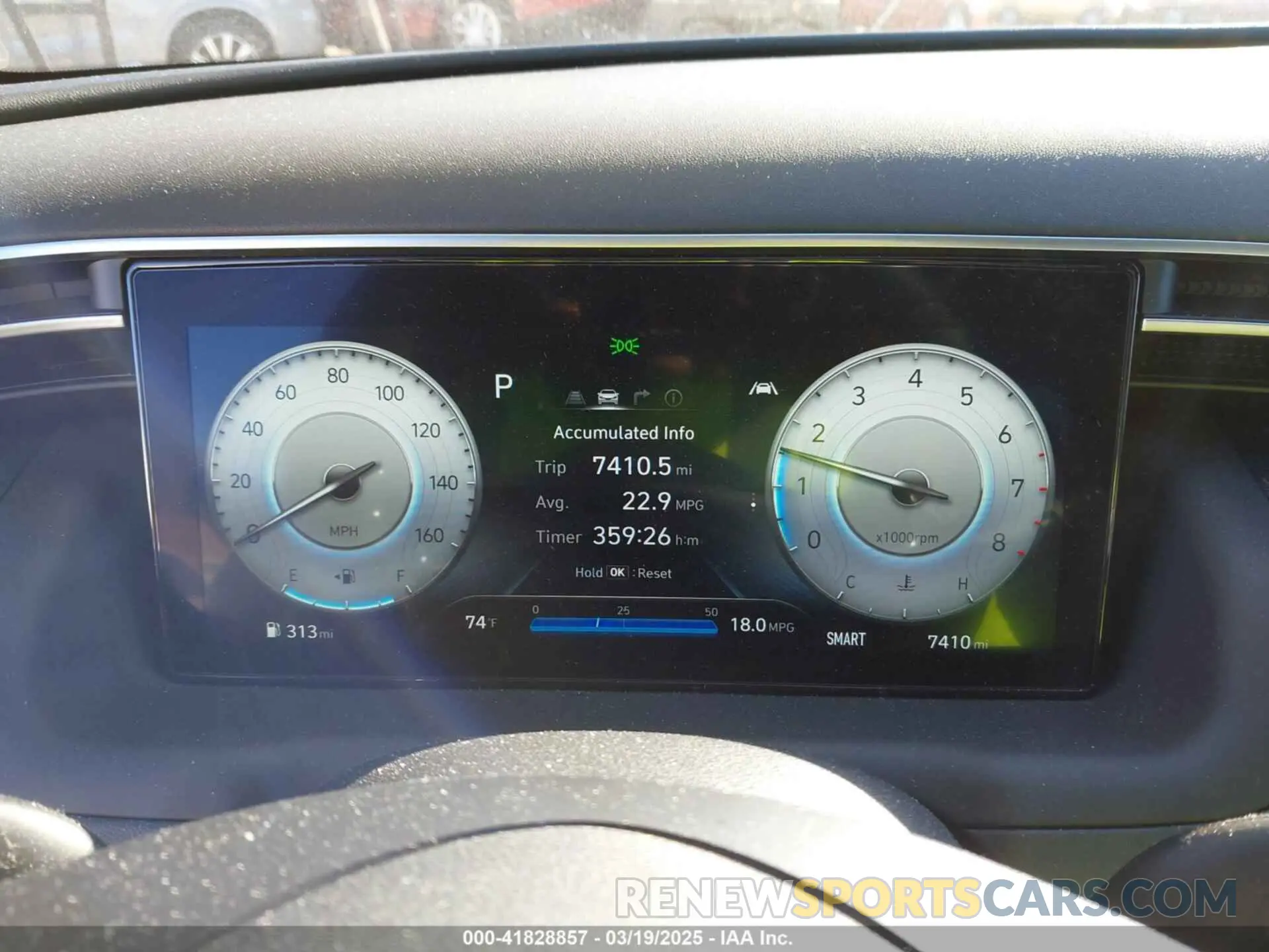 7 fotografías del automóvil dañado 5NTJDDAF0RH100197 HYUNDAI SANTA CRUZ 2024