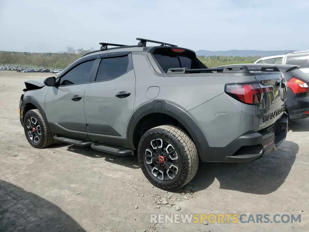 2 fotografías del automóvil dañado 5NTJDDAF9RH100070 HYUNDAI SANTA CRUZ 2024