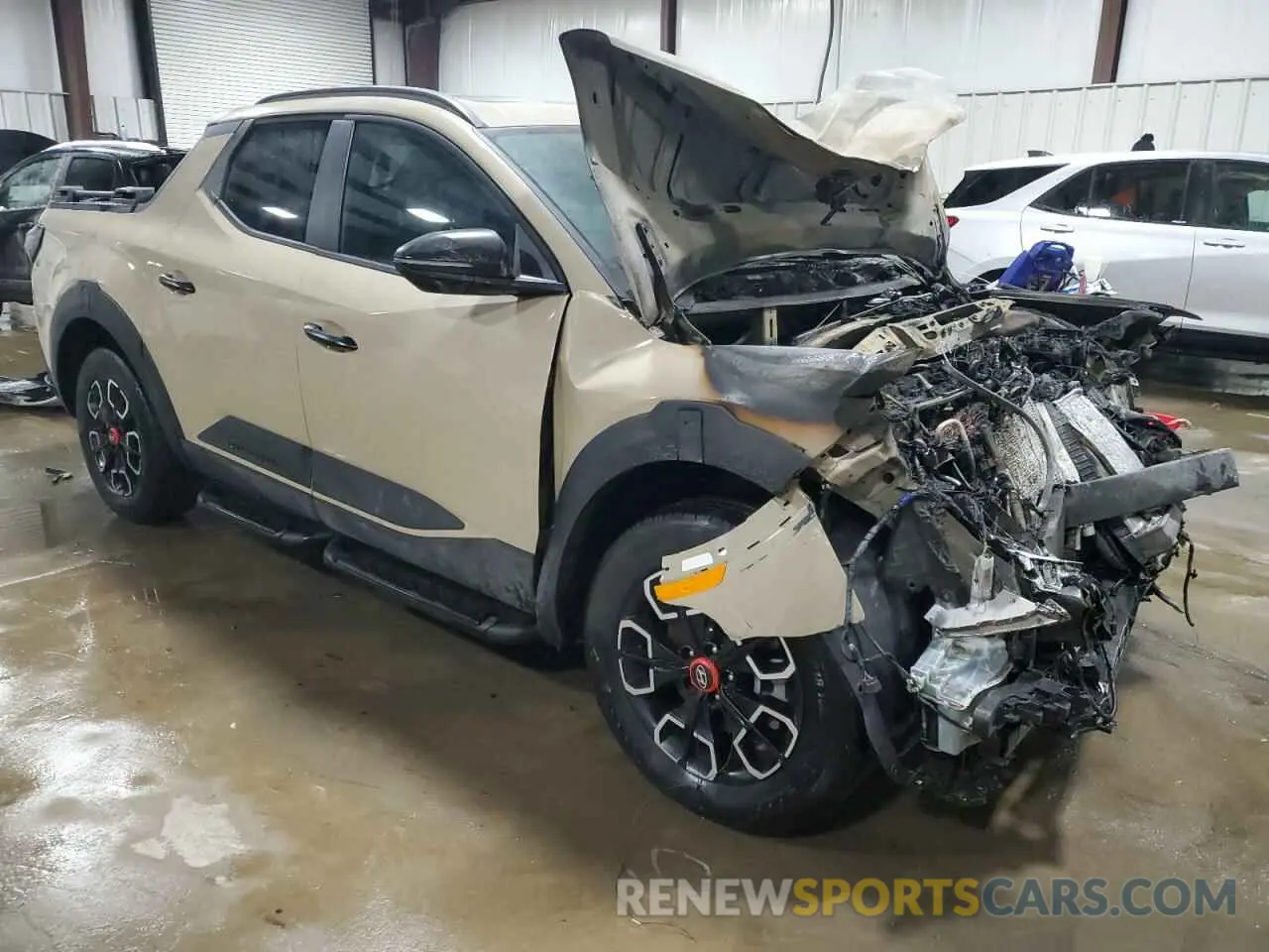 4 fotografías del automóvil dañado 5NTJDDDF1RH105338 HYUNDAI SANTA CRUZ 2024