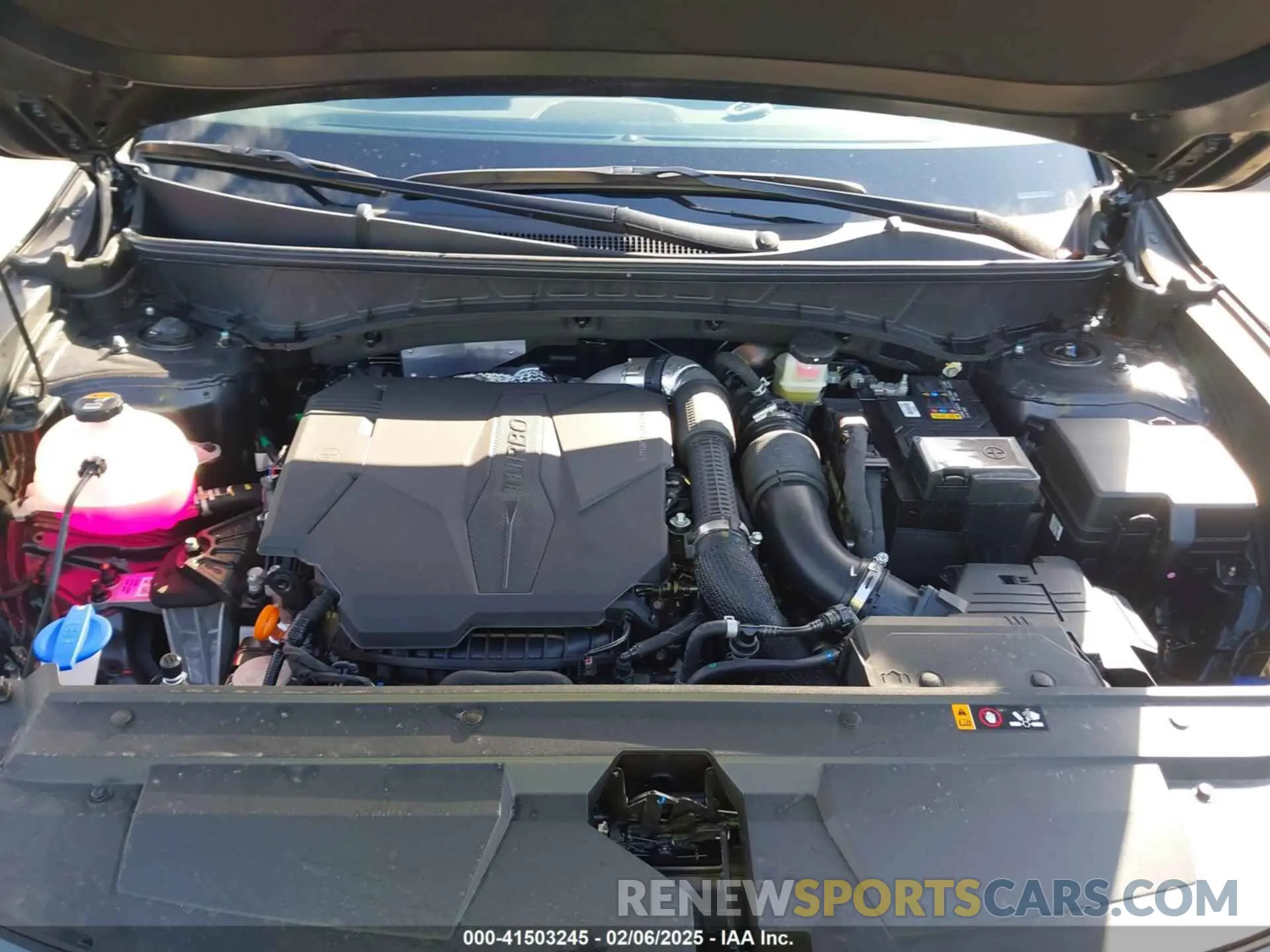 10 fotografías del automóvil dañado 5NTJDDDF6RH124189 HYUNDAI SANTA CRUZ 2024