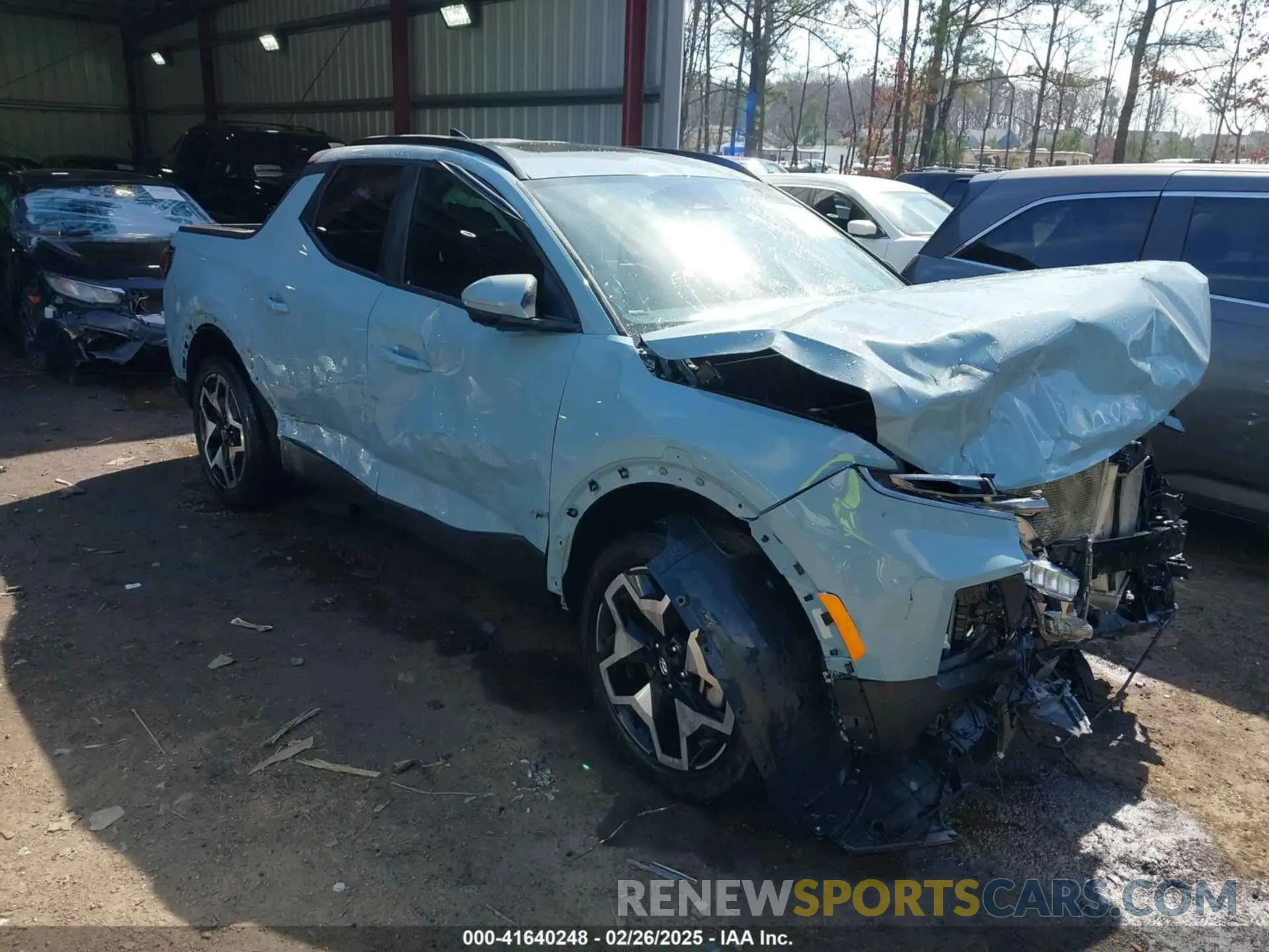 1 fotografías del automóvil dañado 5NTJEDAF0RH091935 HYUNDAI SANTA CRUZ 2024