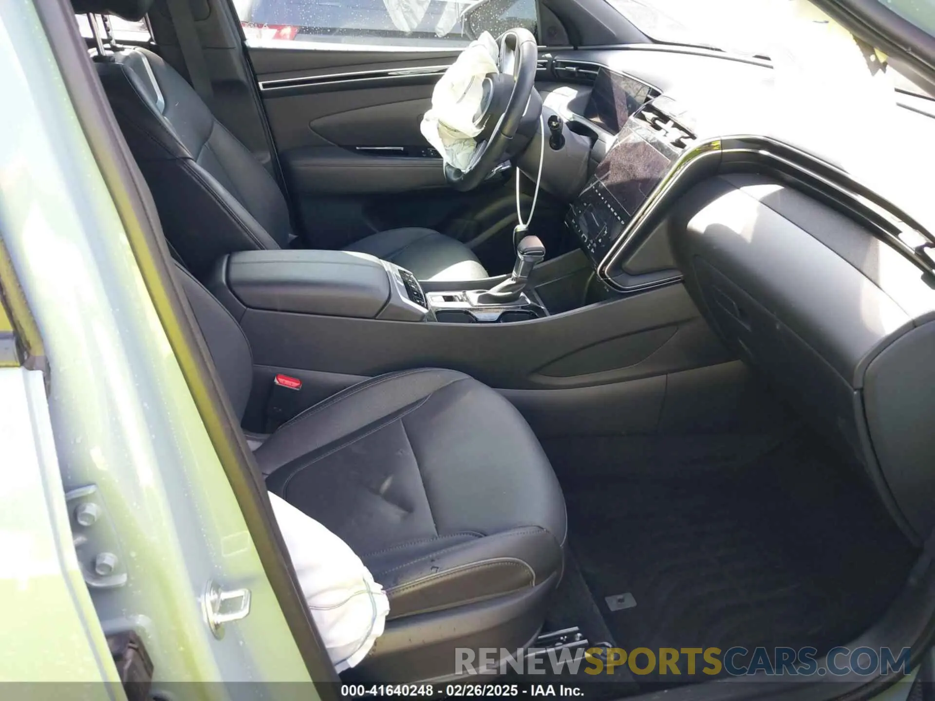 5 fotografías del automóvil dañado 5NTJEDAF0RH091935 HYUNDAI SANTA CRUZ 2024