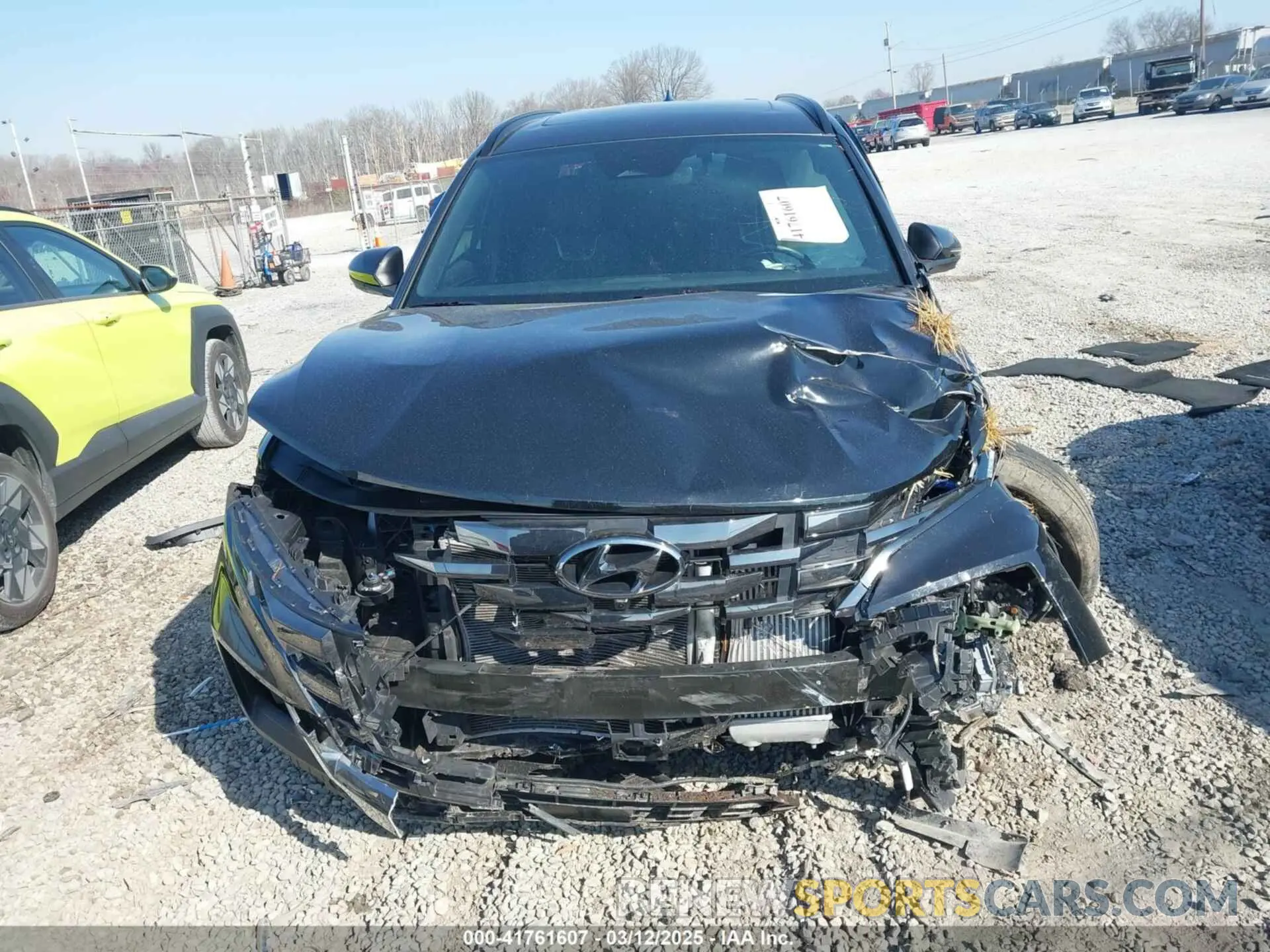 12 fotografías del automóvil dañado 5NTJEDAF4RH078962 HYUNDAI SANTA CRUZ 2024