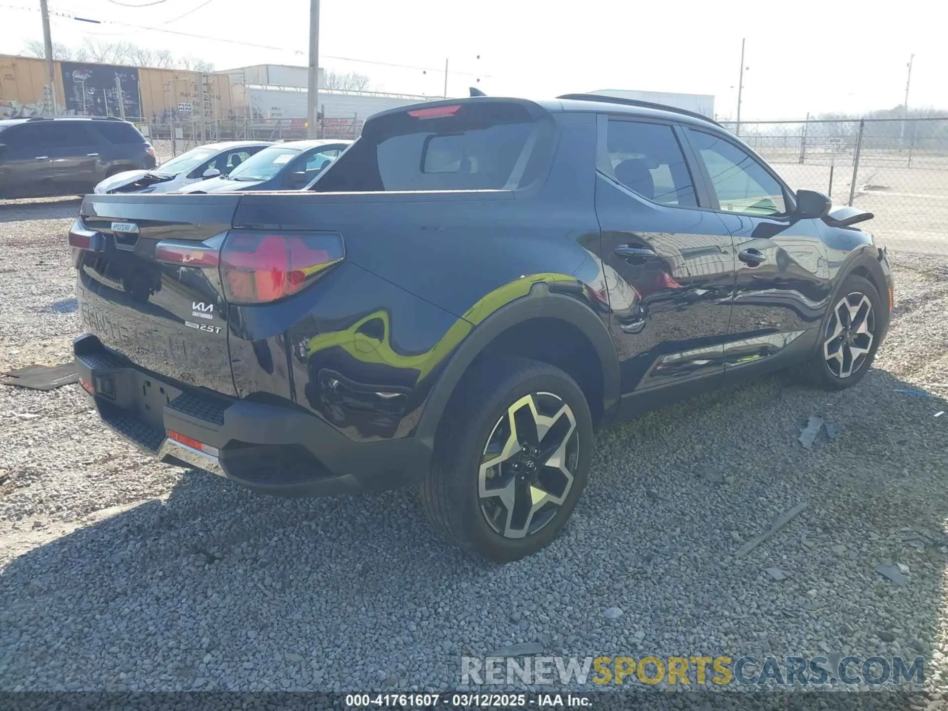 4 fotografías del automóvil dañado 5NTJEDAF4RH078962 HYUNDAI SANTA CRUZ 2024