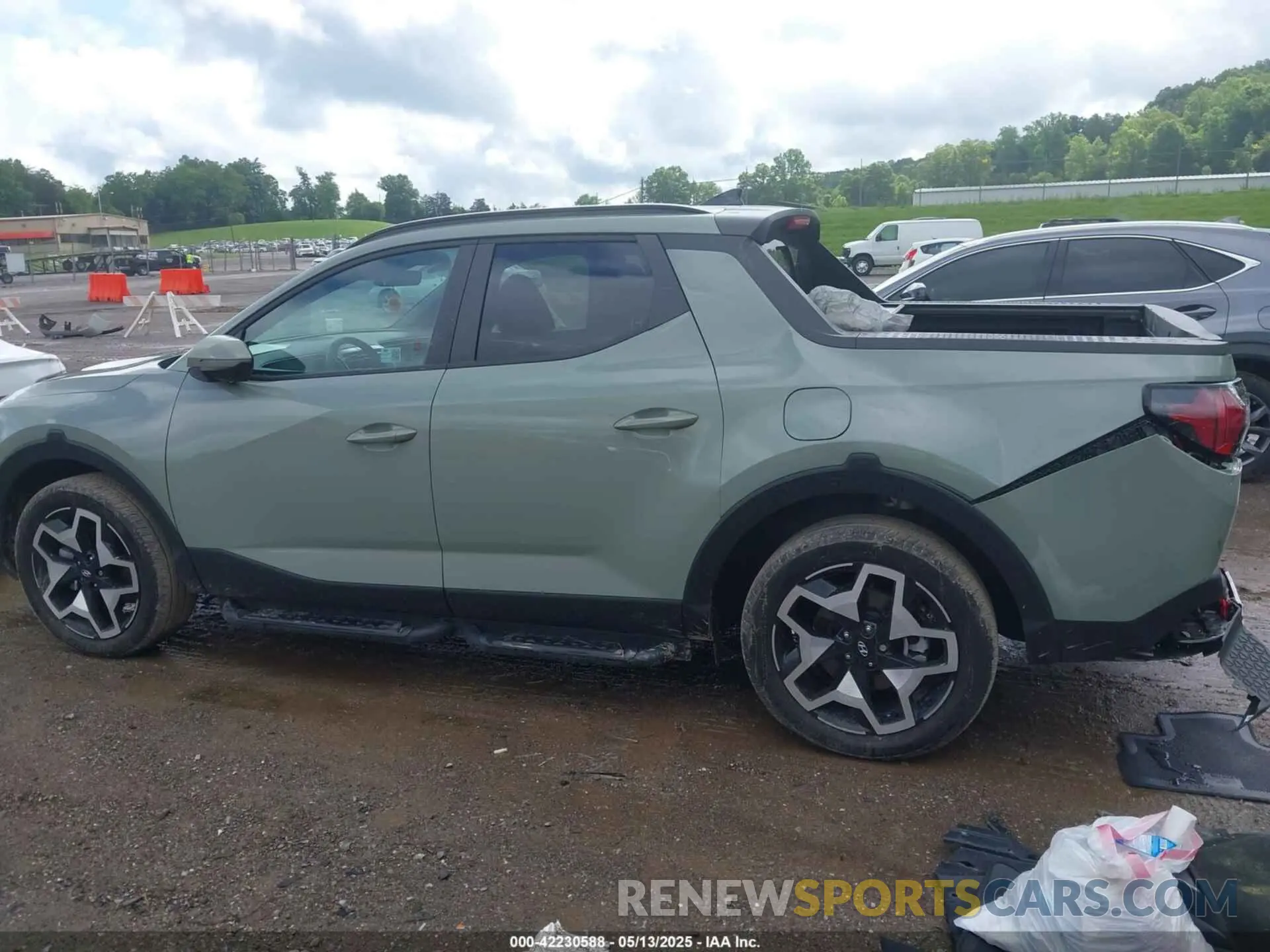 15 fotografías del automóvil dañado 5NTJEDDF1RH110908 HYUNDAI SANTA CRUZ 2024